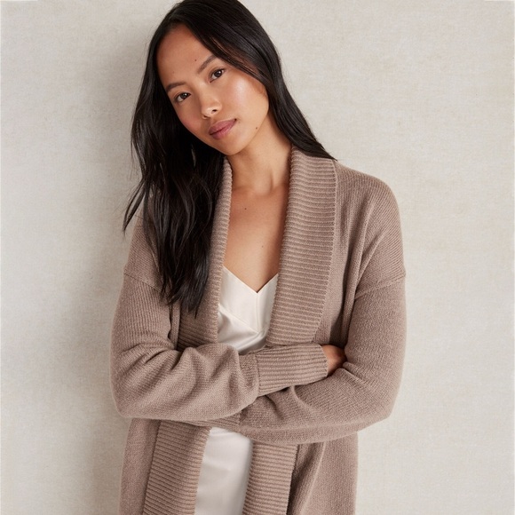 Max & Mia Spring Autumn Fashion Cardigan Coat Winter Women's Long Sleeve Large - Picture 1 of 7